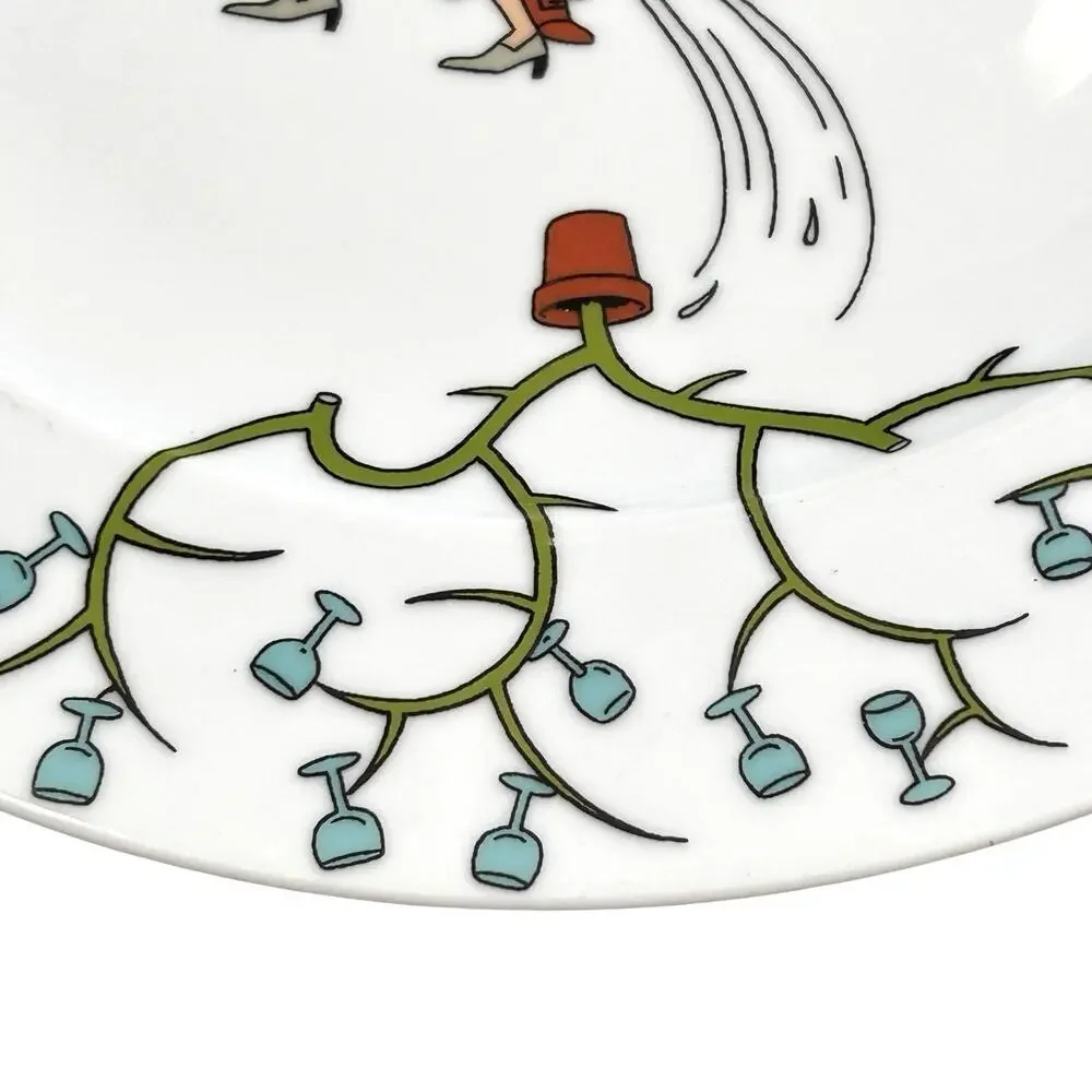 Anno 2001 Platter by Cartoonist‎ Joost Swarte for Randstad Holdings Denmark 12